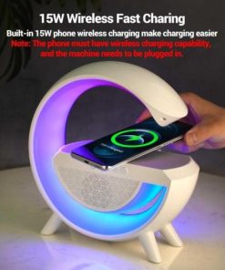 Паметен Bluetooth звучник со безжичен полнач – слика 1 (pameten bluetooth zvuchnik so bezzhichen polnach)