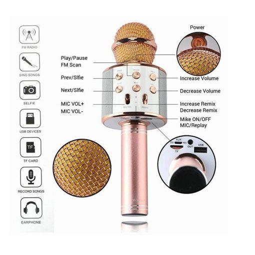 Безжичен Bluetooth микрофон – слика 4 (bezzhichen bluetooth mikrofon)