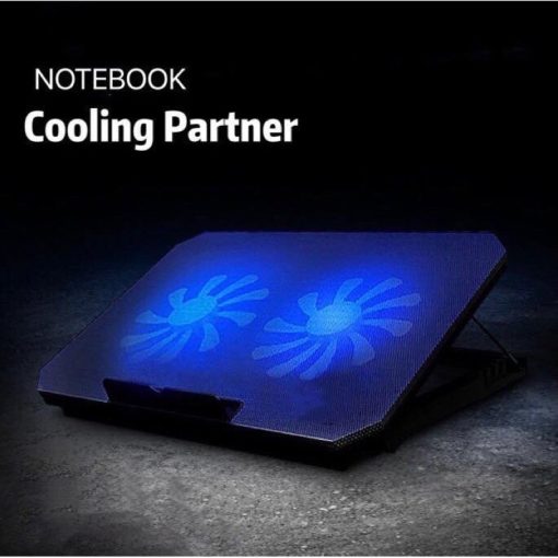 Кулер за лаптоп N99 со LED осветлување – слика 2 (kuler za laptop n99 so led osvetluvanje)