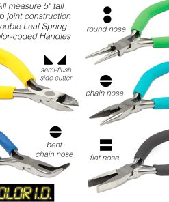 сет мини клешти 5 во 1 - set mini kleshti 5 vo 1 - set mini klesti 5 vo 1 - Слика 1