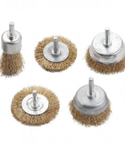 сет челични четки (5 парчиња) - set chelichni chetki 5 parchinja - set celicni cetki 5 parcinja - set celicni cetki 5 parcina - Слика 10