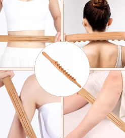 гуа ша дрвен масажер за лимфна дренажа - gua sha drven masazher za limfna drenazha - gua sa drven masazer za limfna drenaza - Слика 18