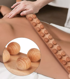 гуа ша дрвен масажер за лимфна дренажа - gua sha drven masazher za limfna drenazha - gua sa drven masazer za limfna drenaza - Слика 14