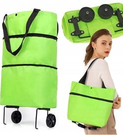 Прилагодлива торба со тркалца