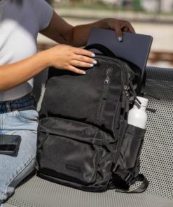 Бизнис ранец за лаптоп со многу прегради – слика 2 (biznis ranec za laptop so mnogu pregradi)