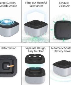 електричен пепелник со филтер за дим - elektrichen pepelnik so filter za dim - elektricen pepelnik so filter za dim - Слика 7