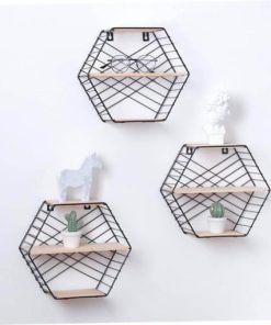 шестоаголана полица за ѕид - shestoagolana polica za dzid - sestoagolana polica za zid - Слика 4