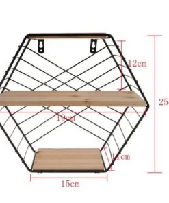 шестоаголана полица за ѕид - shestoagolana polica za dzid - sestoagolana polica za zid - Слика 2
