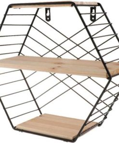 шестоаголана полица за ѕид - shestoagolana polica za dzid - sestoagolana polica za zid - Слика 6