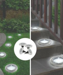 Соларни ЛЕД дискови (4 парчиња) – слика 3 (solarni led diskovi 4 parchinja)