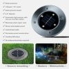 Соларни ЛЕД дискови (4 парчиња) – слика 1 (solarni led diskovi 4 parchinja)
