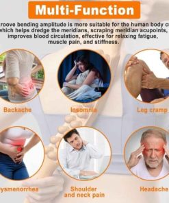 гуа ша дрвен масажер за лимфна дренажа - gua sha drven masazher za limfna drenazha - gua sa drven masazer za limfna drenaza - Слика 9