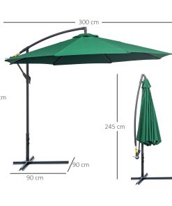 Чадор за сонце со метална конструкција Ø300cm – слика 5 (chador za sonce so metalna konstrukcija 300cm)