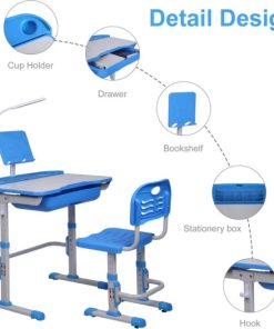 комплет детско биро со столче - komplet detsko biro so stolche - komplet detsko biro so stolce - Слика 8