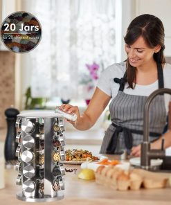 ротирачки држач за зачини за 20 видови - rotirachki drzhach za zachini za 20 vidovi - rotiracki drzac za zacini za 20 vidovi - Слика 4