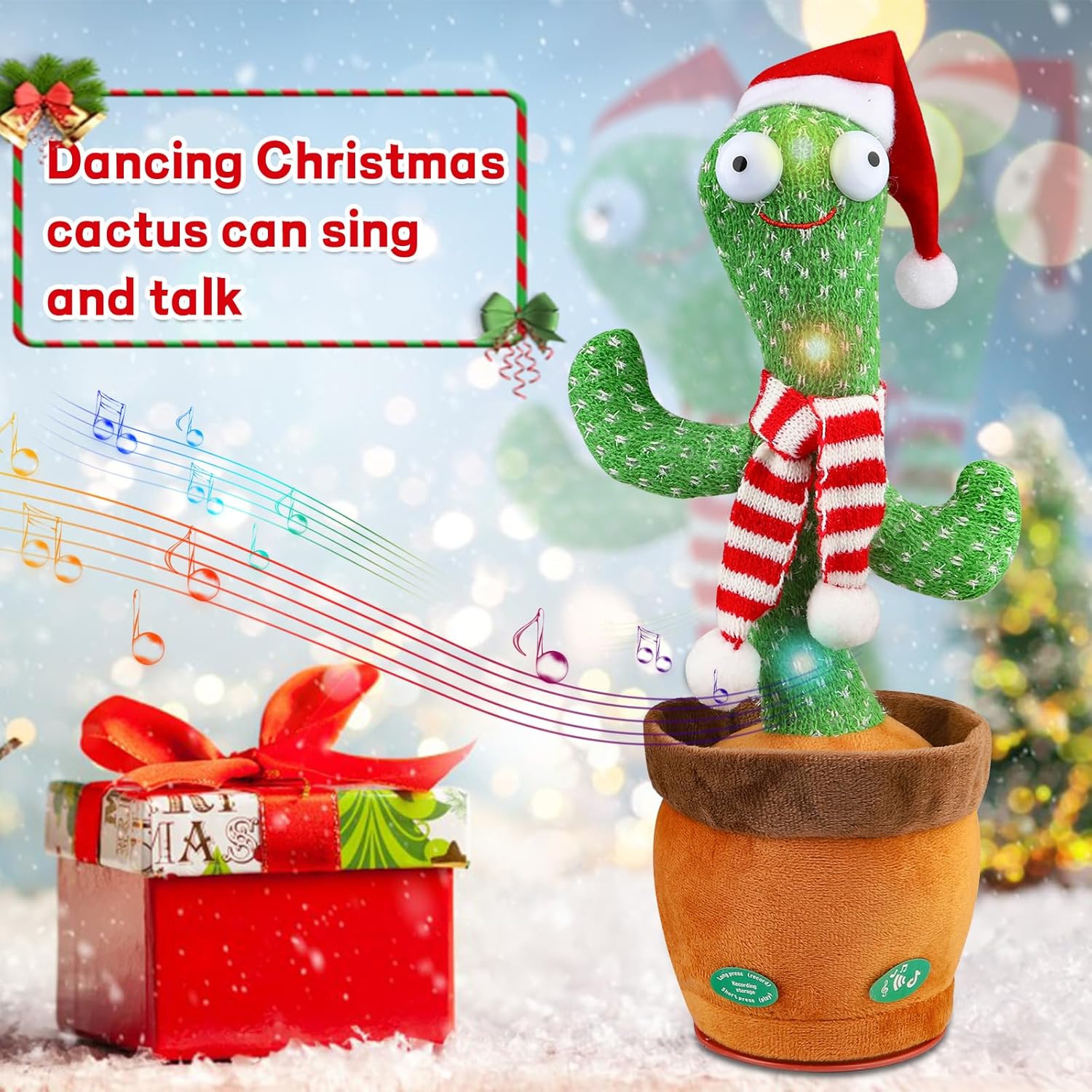 детска музичка играчка кактус - detska muzichka igrachka kaktus - detska muzicka igracka kaktus - Слика 2