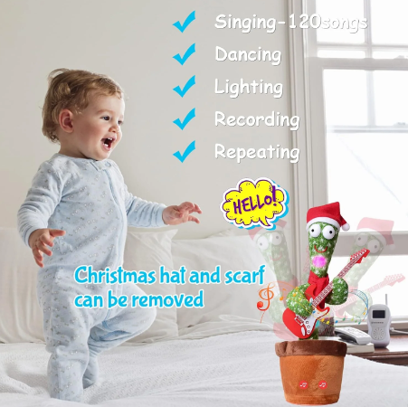 детска музичка играчка кактус - detska muzichka igrachka kaktus - detska muzicka igracka kaktus - Слика 10