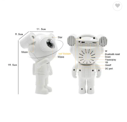 проектор светилка во форма на космонаут - proektor svetilka vo forma na kosmonaut - Слика 9