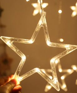 новогодишни светилки - ѕвезди 3м - novogodishni svetilki dzvezdi 3m - novogodisni svetilki dzvezdi 3m - novogodisni svetilki zvezdi 3m - Слика 2