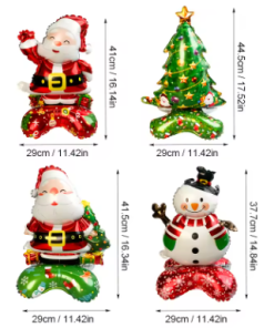 новогодишен самостоечки балон - novogodishen samostoechki balon - novogodisen samostoecki balon - Слика 3