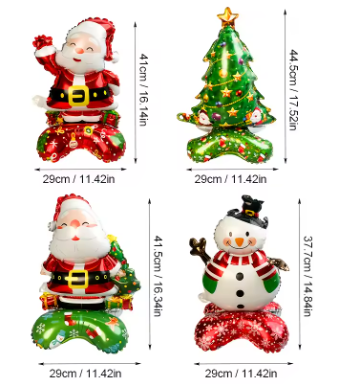 новогодишен самостоечки балон - novogodishen samostoechki balon - novogodisen samostoecki balon - Слика 3