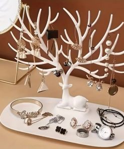 украсен организер за накит во форма на елен - ukrasen organizer za nakit vo forma na elen - Слика 1