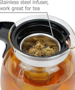 стаклен бокал со филтер за чај 1100ml - staklen bokal so filter za chaj 1100ml - staklen bokal so filter za caj 1100ml - Слика 2