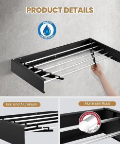 склоплива ѕидна сушара - sklopliva dzidna sushara - sklopliva dzidna susara - sklopliva zidna susara - Слика 4